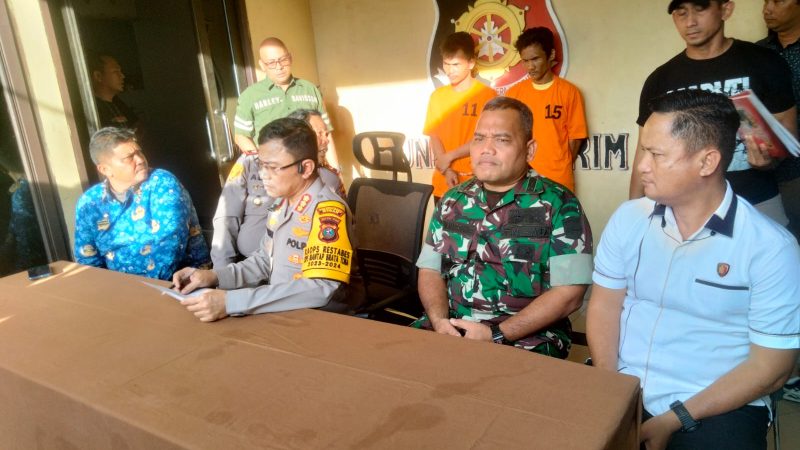 Polsek Medan Helvetia Sergap 2 Orang Komplotan Curanmor