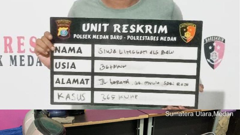 Polsek Medan Baru Tembak Perampok di Kelurahan Sarirejo, Kapolsek: Pelaku Ada 3 LP
