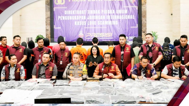 Polri Bongkar Sindikat Love Scamming Internasional Raup Rp50 Miliar Per Bulan