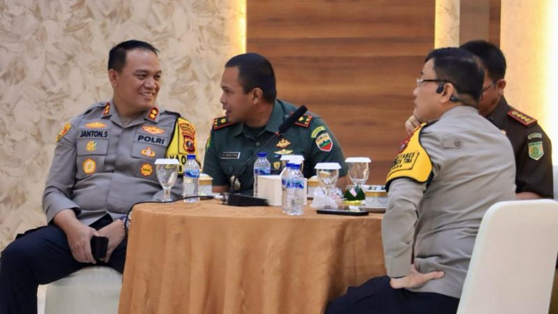 Kapolres Pelabuhan Belawan Hadiri Kegiatan Komunikasi Sosial Aparat Pemerintah Bersama TNI AD