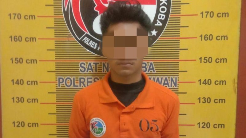 Respon Pengaduan Dari Medsos, Sat Narkoba Polres Pelabuhan Belawan Berhasil Tangkap Tersangka Narkotika di Jalan Rawe