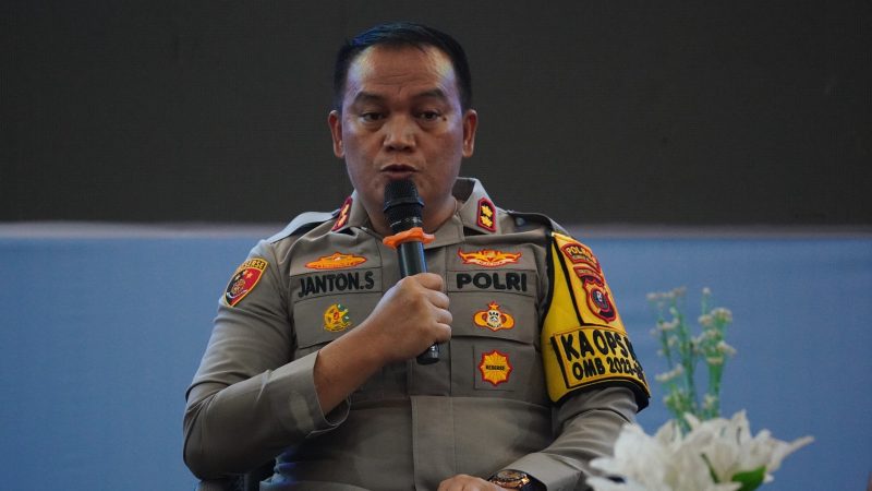 Kapolres Pelabuhan Belawan Hadiri Rapat Koordinasi Trantibum Kota Medan TA. 2024