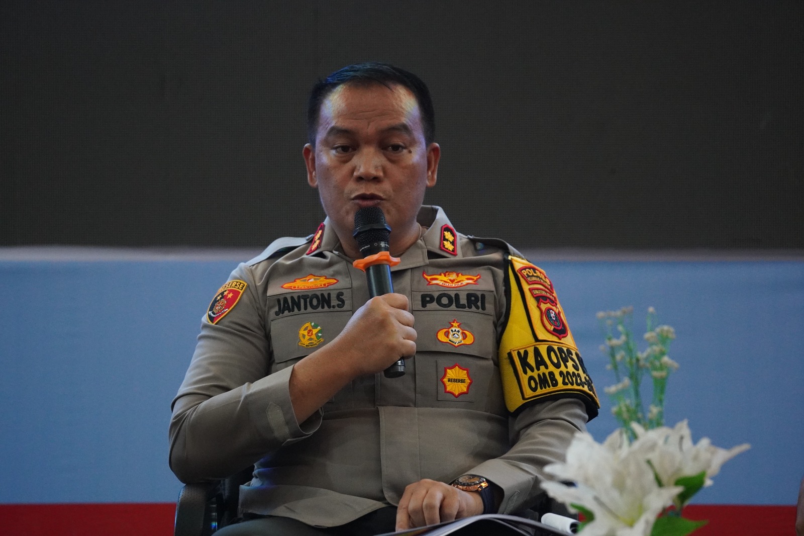 Kapolres Pelabuhan Belawan Hadiri Rapat Koordinasi Trantibum Kota Medan TA. 2024