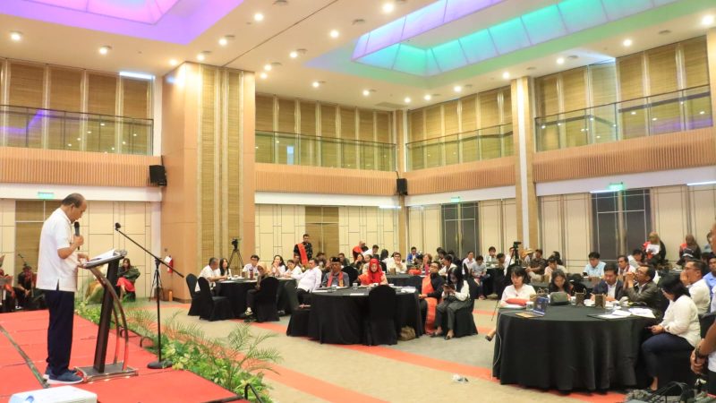 Wakil Bupati Samosir Launching Program Samosir Mallatam.