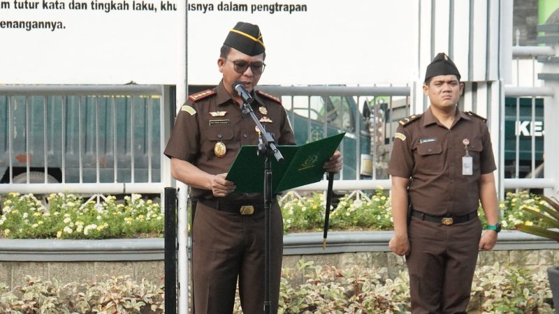 Bertekad Raih Predikat ZI WBK dan WBBM 2024, Kejari Medan Gelar Apel Deklarasi