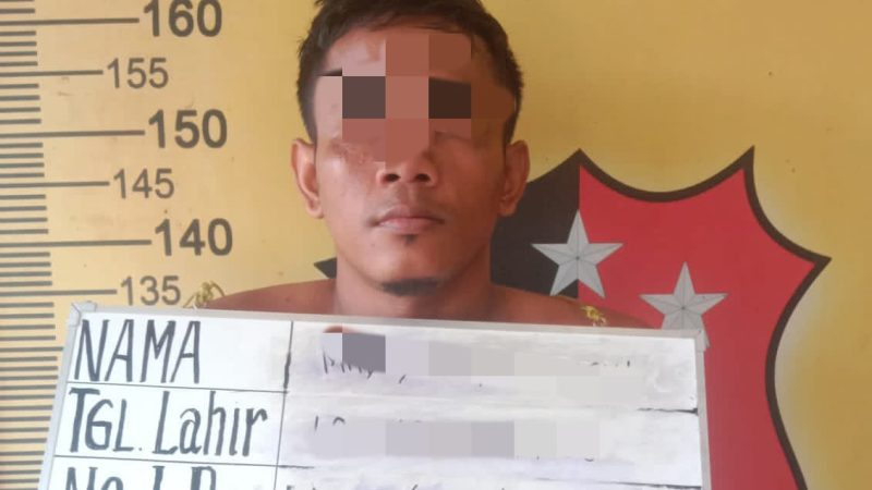 Polsek Medan Labuhan Amankan Tersangka Pencurian Mobil