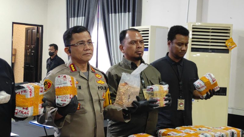 Sat Narkoba Polrestabes Medan Bongkar Jaringan Narkotika Asal Malaysia. “2 Pemasok Disergap, 53 Kilogram Sabu Disita