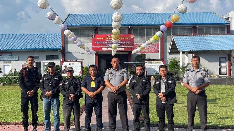 Kalapas Kelas II A Binjai Theo Adrianus Persiapakan Alat Damkar Sebagai Penunjang Pengamanan Objek Vital