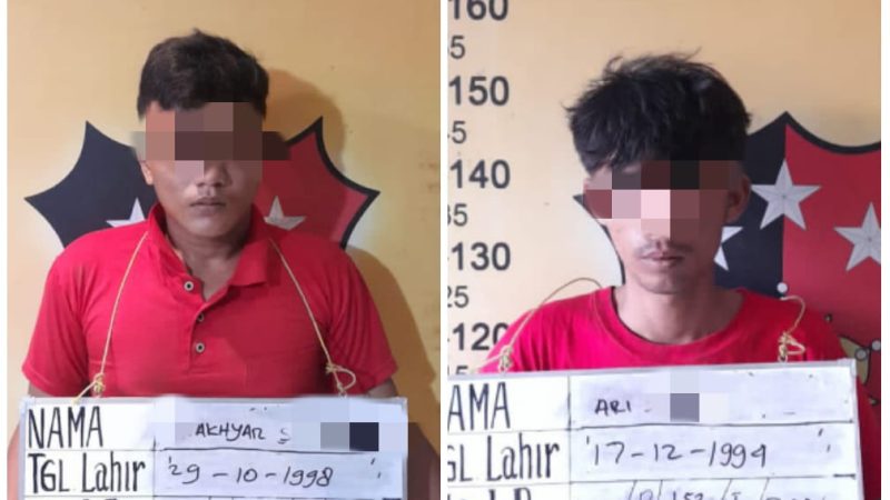 Polsek Medan Labuhan Berhasil Tangkap Dua Tersangka Curanmor