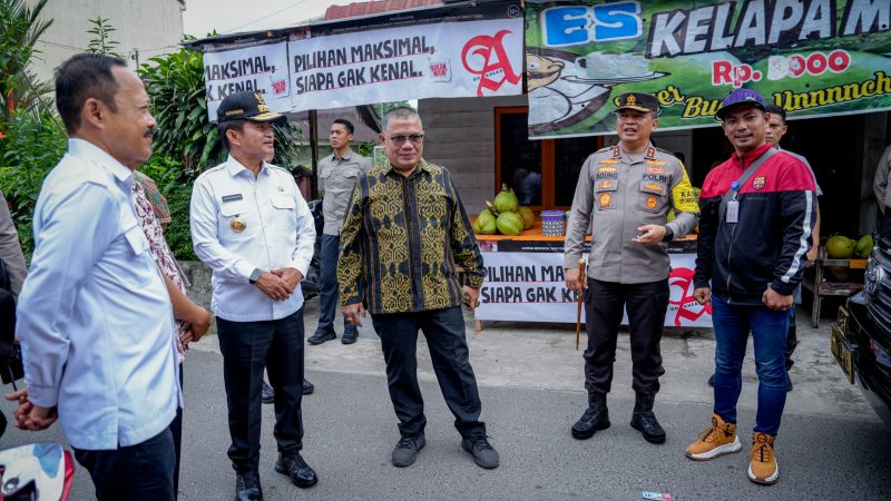 Kapolda Sumut Tinjau TPS Pastikan Pemungutan Suara Aman