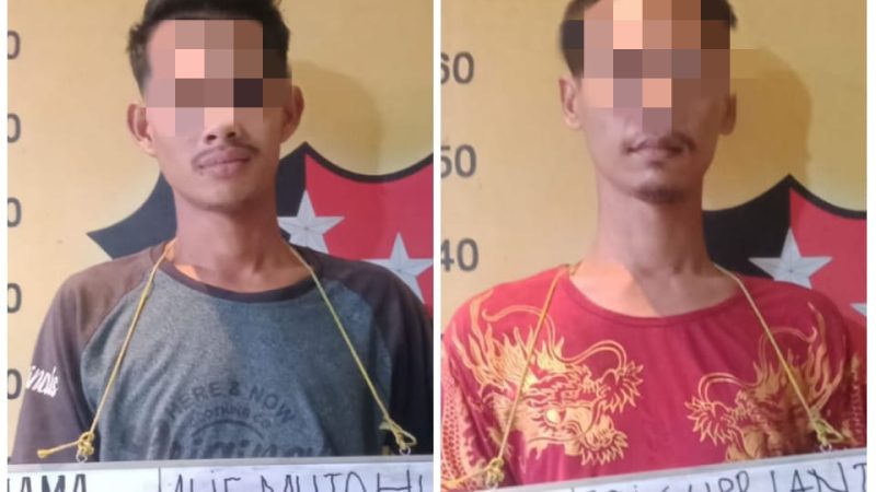 Polsek Medan Labuhan Berhasil Tangkap 2 Pelaku Pembobol Grosir Di Mabar