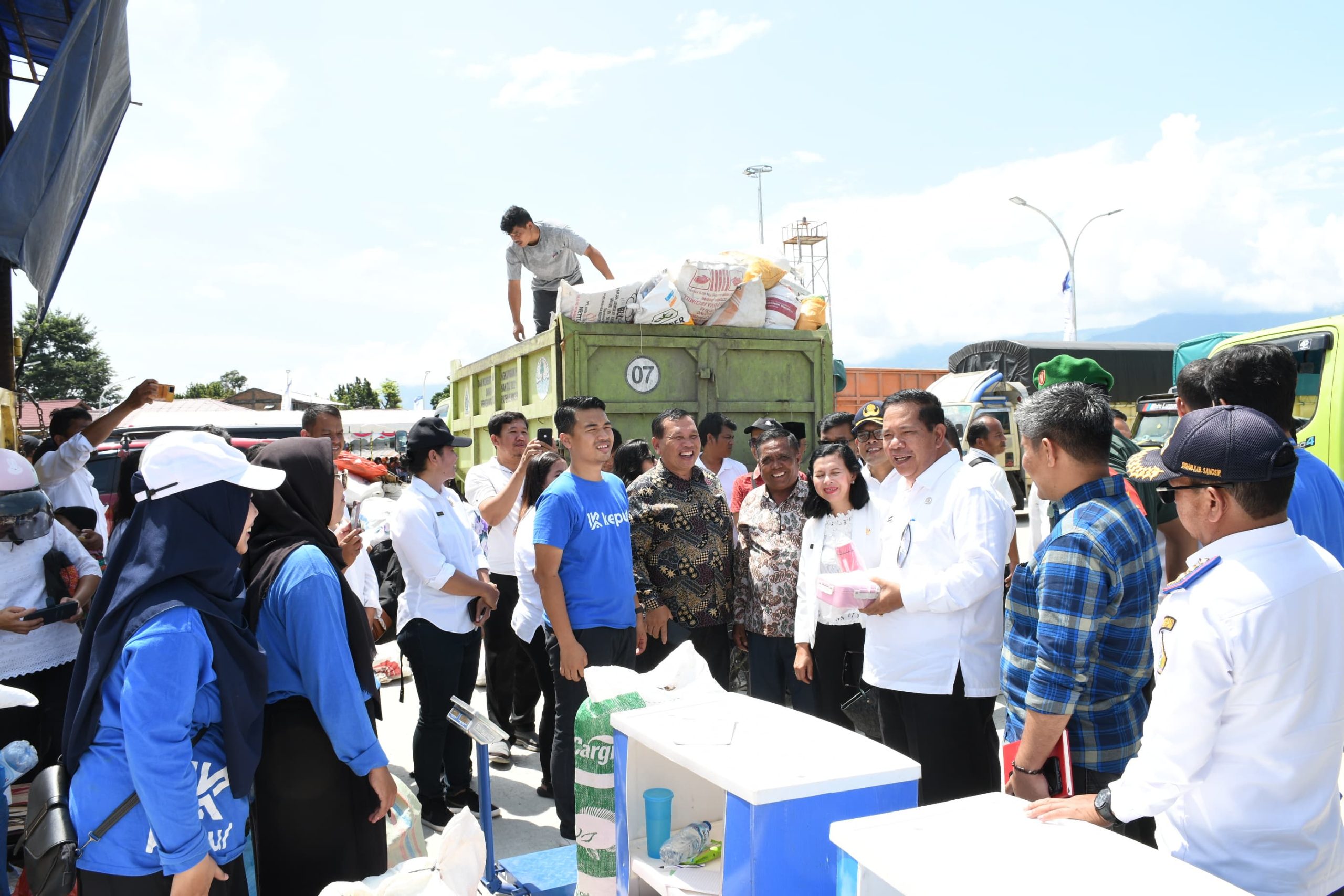 Pemkab Samosir Launching Geray Kepul Bebas Sampah