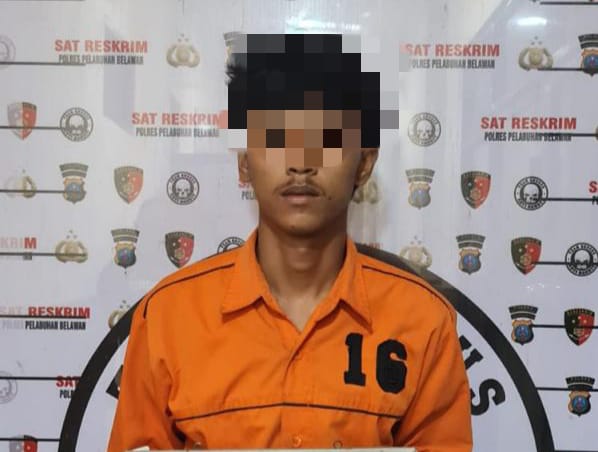 Polsek Medan Labuhan Berhasil Amankan Pelaku Curanmor Yang Berstatus Pelajar