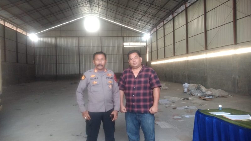 Polres Pelabuhan Belawan Kawal Pergeseran Logistik Suara ke Gudang KPUD Deli Serdang