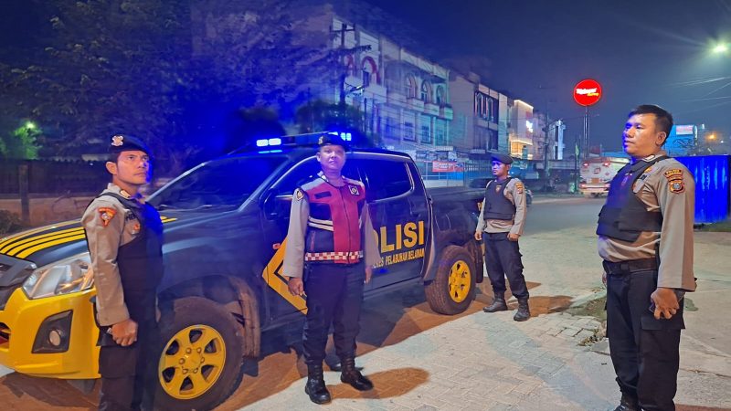 Respon Meningkatnya Aksi Genk Motor, Sat Samapta Polres Pelabuhan Belawan Tingkatkan Patroli Malam