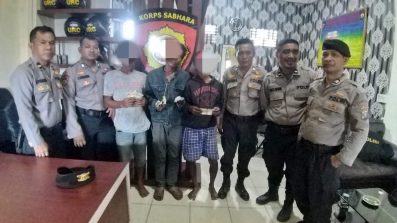 Tim Patroli Presisi Sat Samapta Polres Pelabuhan Belawan Sukses Tangkap 3 Pelaku Pungli