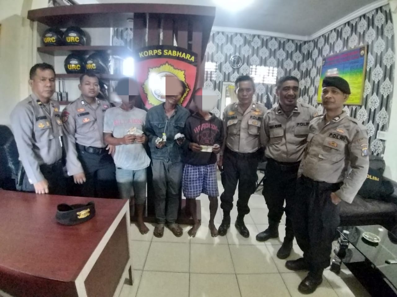 Tim Patroli Presisi Sat Samapta Polres Pelabuhan Belawan Sukses Tangkap 3 Pelaku Pungli