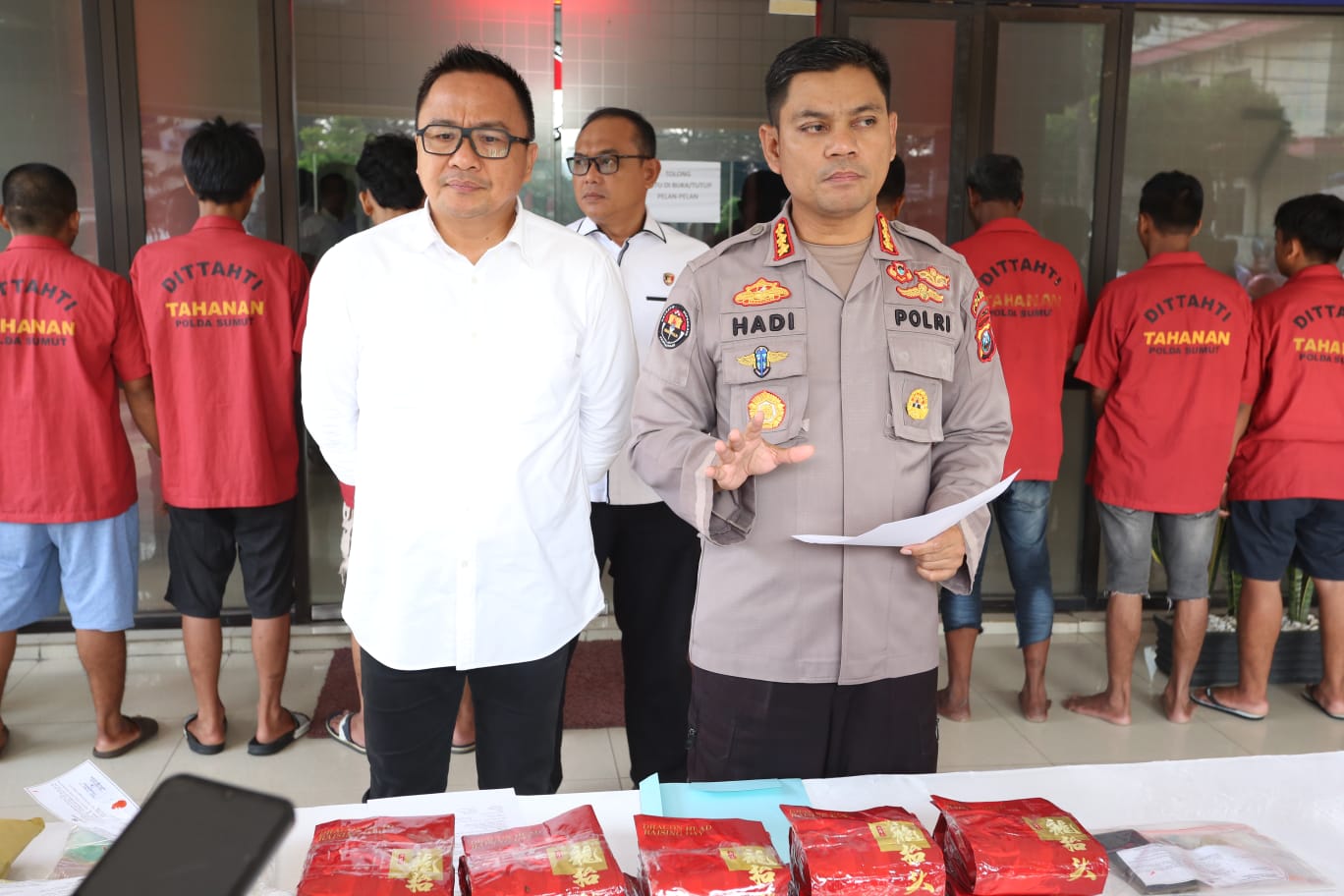 Polda Sumut Tuntut Mati 22 Pengedar Narkoba dan Sita Barang Bukti 1.3 Ton