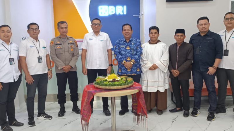 BRI KCP Pangururan Resmikan Gedung Baru