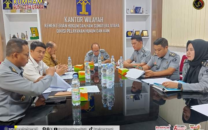 Kanwil Kemenkumham Sumut Laksanakan Pemeriksaan Substantif Terhadap Permohonan Pewarganegaraan Republik Indonesia