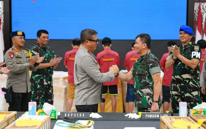 Polda Sumut dan Kodam Gagalkan Penyelundupan Moge Hingga Ayam Siam Senilai Rp20 Miliar