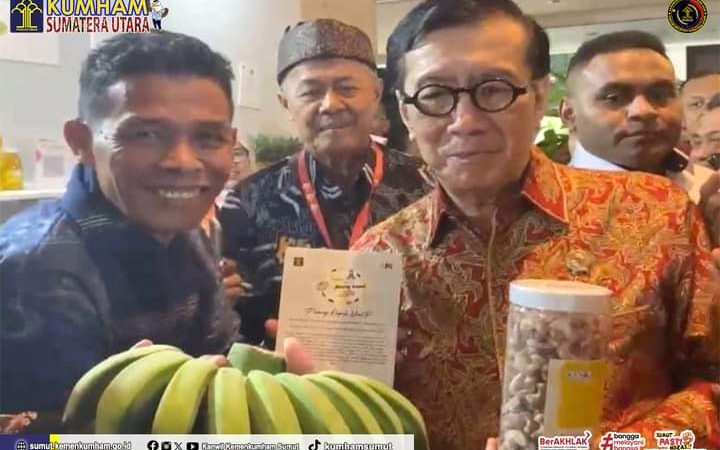 Keren! 8 Produk Indikasi Geografis Kanwil Kemenkumham Sumut Mejeng di Pameran Indikasi Geografis Nasional