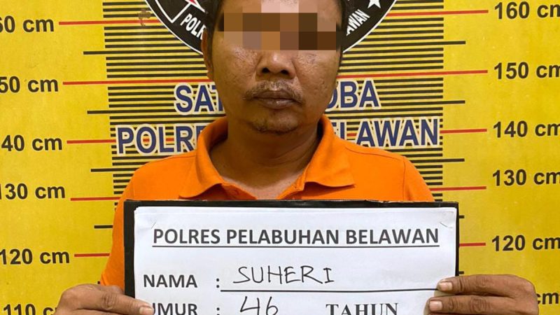 Sat Narkoba Polres Pelabuhan Belawan Tangkap 2 Pengedar Narkoba di Pasar IV Barat, Marelan