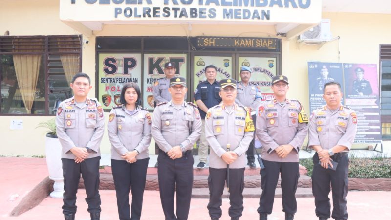Sidak Polsek Kutalimbaru, Ini Isi Arahan Kapolrestabes Medan