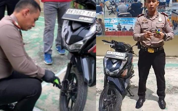 Kapolsek Medan Timur Berikan Tips Kepada Pengendara Agar Terhindar dari Aksi Curanmor