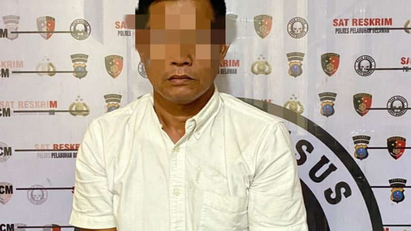 Sat Reskrim Polres Pelabuhan Belawan Tangkap Pelaku Pencurian Sepeda Motor