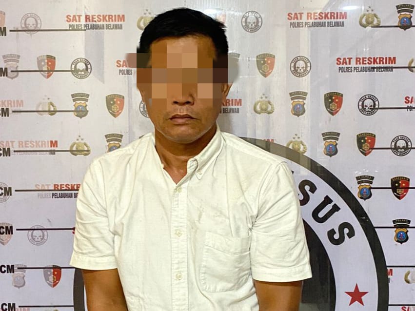 Sat Reskrim Polres Pelabuhan Belawan Tangkap Pelaku Pencurian Sepeda Motor
