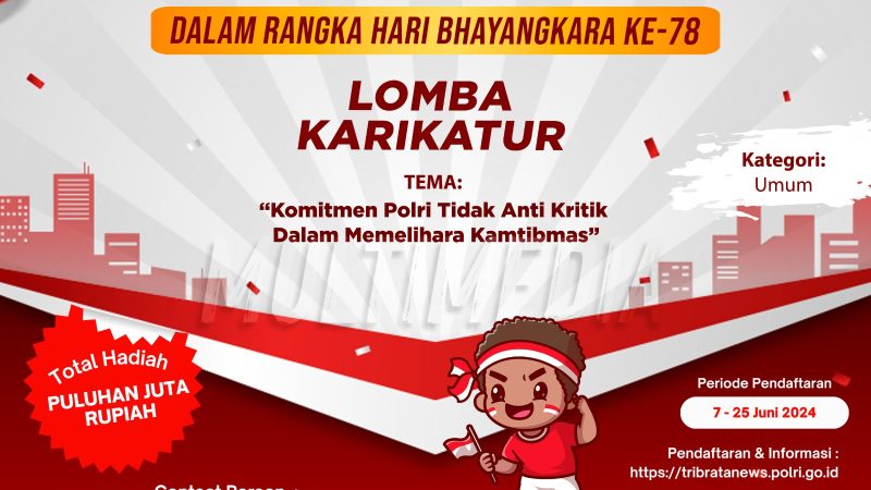 Semarak Bhayangkara ke 78, Warga Sumut Diajak Ramaikan Berbagai Lomba “Setapak Perubahan”