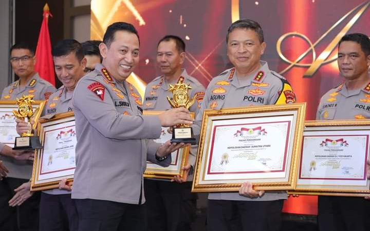 Berturut-turut, Polda Sumut Raih Kompolnas Award, Kapoldasu : Dedikasi seluruh Personel