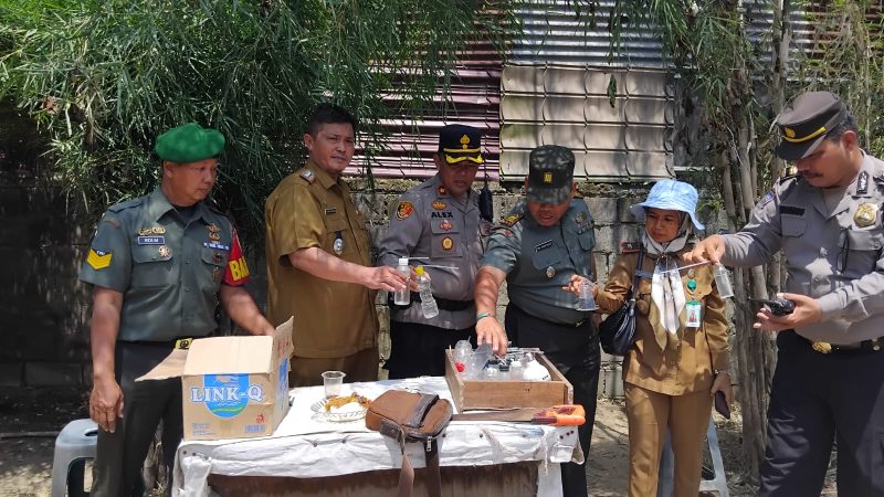 Berantas narkoba di wilayah Medan Helvetia- Kel Tg Gusta, Bersama TigaPilar bersihkan Narkoba
