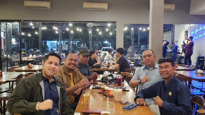 Diskusi Ringan Hanif Adriansyah Berikan Motivasi dan Support DPW FBN RI Sumut