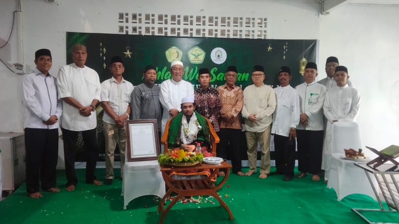 Pondok Tahfidz Qur’an Shah-Amin Gelar Tasyakuran Ustadz Arifin Daulay Raih Sanad Tahfidzul Qur’an