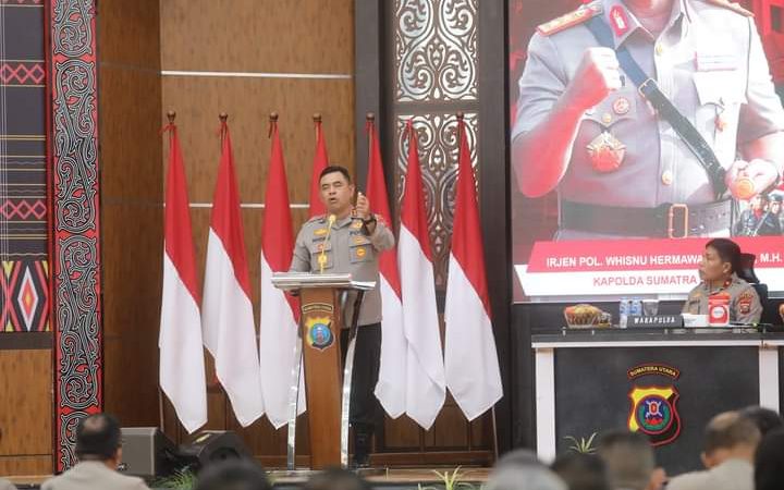 Jabat Kapolda Sumut, Irjen Pol Whisnu Hermawan Februanto Harap Dukungan Elemen Masyarakat