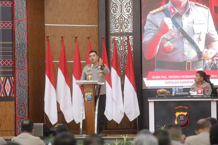 Jabat Kapolda Sumut, Irjen Pol Whisnu Hermawan Februanto Harap Dukungan Elemen Masyarakat