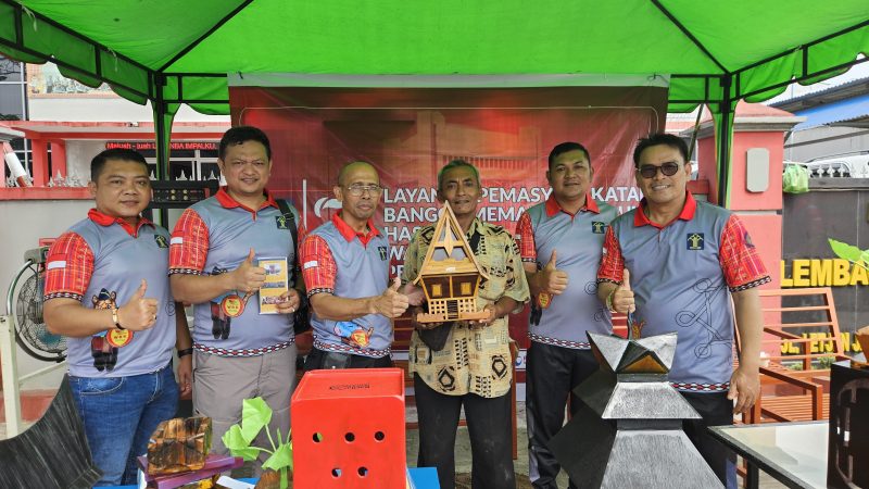 Semarakkan Hari Pengayoman ke – 79, Lapas Kelas IIA Pancur Batu Kanwil Kemenkumham Sumut Pamerkan Berbagai Hasil Karya Warga Binaan