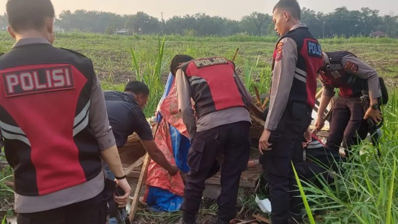 Kapolsek Sunggal Pimpin GKN Barak Narkoba Diratakan