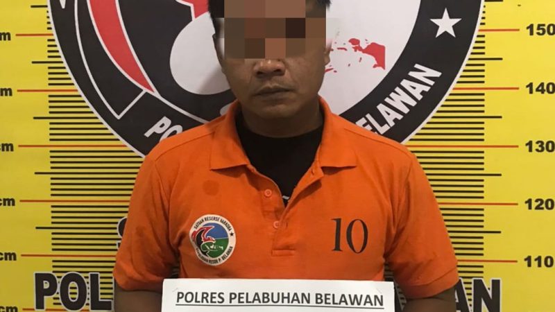 Sat Narkoba Polres Pelabuhan Belawan Tangkap Pengedar Narkoba di Jalan Jala