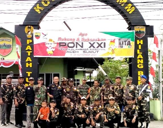 Aksi Perduli BRIGADE ANAK SERDADU DPC Medan II Bersama Koramil 0201-10/MM menyambut hari kemerdekaan REPUBLIK INDONESIA yang ke 79