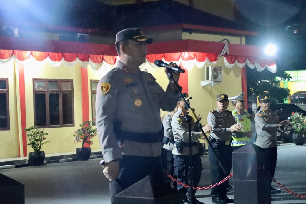 Polres Pelabuhan Belawan Gelar Apel Skala Besar untuk Pemberantasan Kejahatan Jalanan dan Cipta Kondisi Jelang Pilkada Serentak 2024