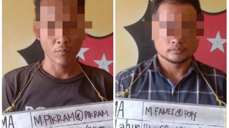 Respon Cepat, Polsek Medan Labuhan Tangkap Dua Pelaku Bajing Loncat