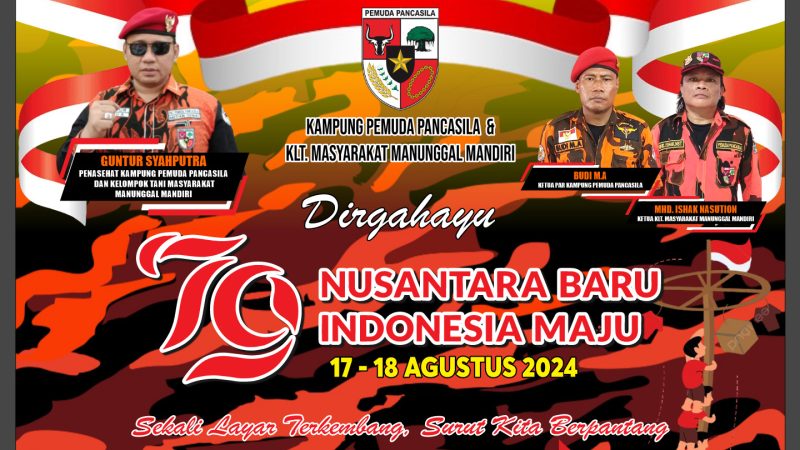 Rayakan HUT Republik Indonesia ke – 79, PAC PP Medan Denai Gelar Perlombaan dan Hiburan, Ketua Guntur : Jaga NKRI dan Tetap Bersatu