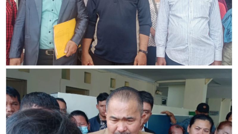 Tangisan Emak-emak Minta PN Deliserdang Berikan Perlindungan Hukum Atas Gugatan Provisi