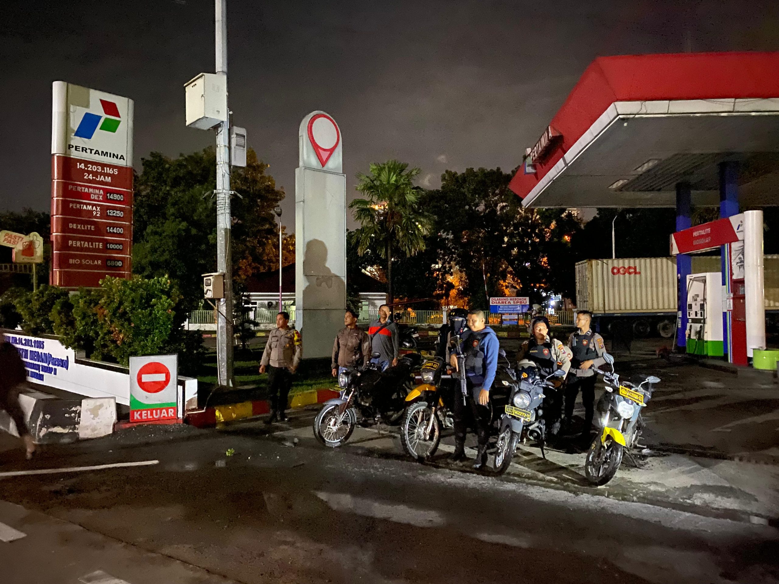 Polres Pelabuhan Belawan Lakukan Patroli Gabungan Antisipasi Kejahatan Jalanan dan Pengamanan Pilkada Serentak 2024 dan PON XXI