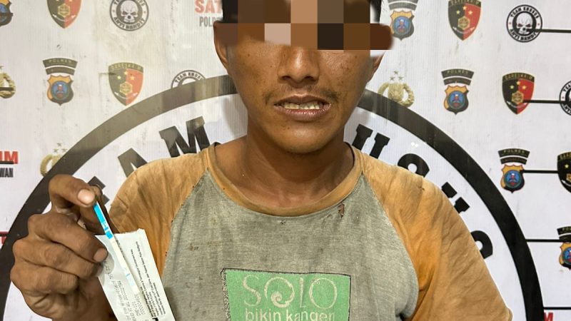 Sat Reskrim Polres Pelabuhan Belawan Tangkap Pelaku Pungli Supir Truk