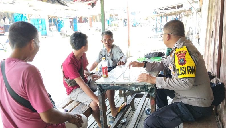 Sat Binmas Polres Pelabuhan Belawan Gelar Sosialisasi Terkait Pilkada Serentak 2024