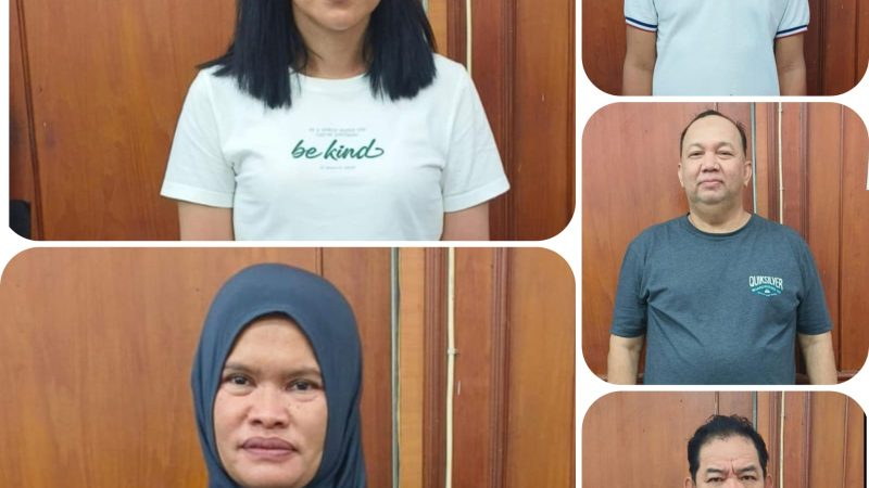 5 Orang Klompotan Hipnotis Berhasil Ditangkap Ditreskrimum Polda Sumut